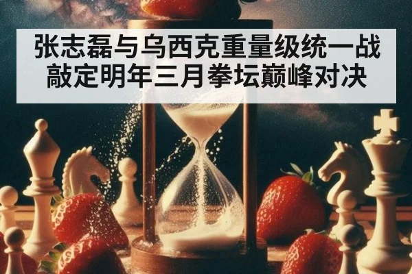 张志磊与乌西克重量级统一战敲定明年三月拳坛巅峰对决